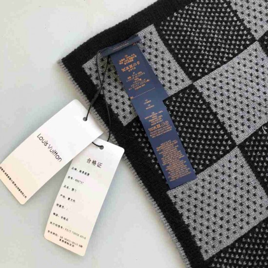 2024 FW DAMIER HERITAGE scarf FW0022