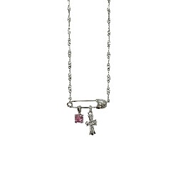 Chrome Hearts Necklace (Silver S925)