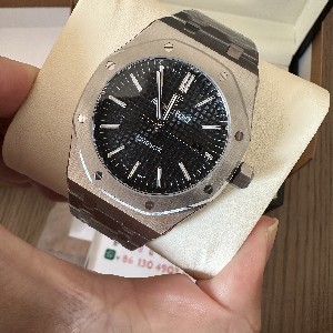 A Royal oak 41 silver/black AU0017
