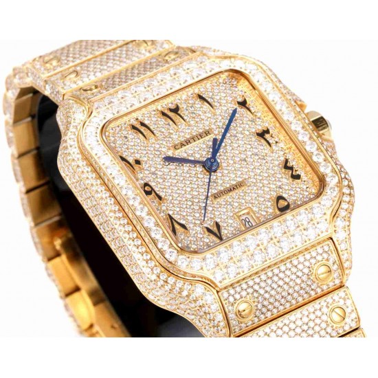CARTIER Santos (Moissanite) Watch CARTIER Santos (Moissanite) Watch