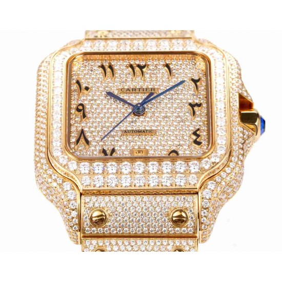 CARTIER Santos (Moissanite) Watch CARTIER Santos (Moissanite) Watch