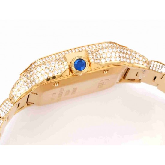 CARTIER Santos (Moissanite) Watch CARTIER Santos (Moissanite) Watch