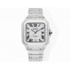 CARTIER      Santos (Moissanite) Watch