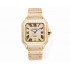 CARTIER      Santos (Moissanite) Watch