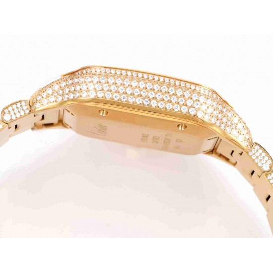 CARTIER      Santos (Moissanite) Watch