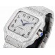 CARTIER      Santos (Moissanite) Watch