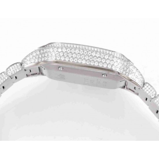 CARTIER      Santos (Moissanite) Watch