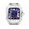 CARTIER    Santos (Moissanite) Watch