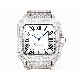 CARTIER     Santos (Moissanite) Watch