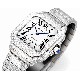 CARTIER     Santos (Moissanite) Watch