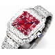 CARTIER     Santos (Moissanite) Watch