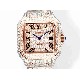 CARTIER     Santos (Moissanite) Watch