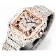 CARTIER     Santos (Moissanite) Watch