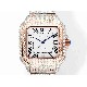 CARTIER     Santos (Moissanite) Watch