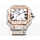 CARTIER     Santos (Moissanite) Watch