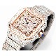 CARTIER     Santos (Moissanite) Watch