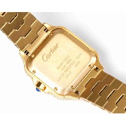CARTIER     Santos (Moissanite) Watch
