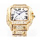 CARTIER     Santos (Moissanite) Watch
