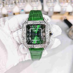 CARTIER     Santos (Moissanite) Watch