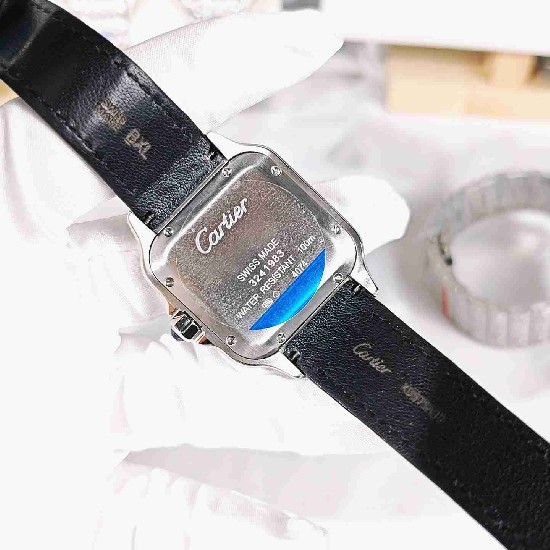 CARTIER     Santos (Moissanite) Watch