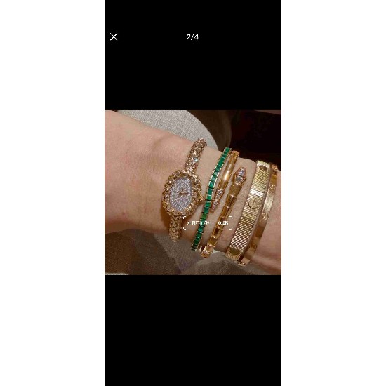 CARTIER  Baignoire  CA0641 （Moissanite）