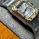 CARTIER     Santos (small) CA0642 (Moissanite)