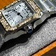 CARTIER     Santos (small) CA0642 (Moissanite)