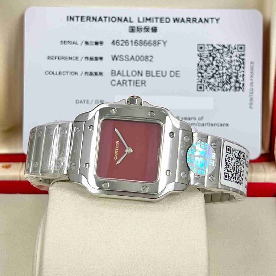 CARTIER    Santos (small) CA0666