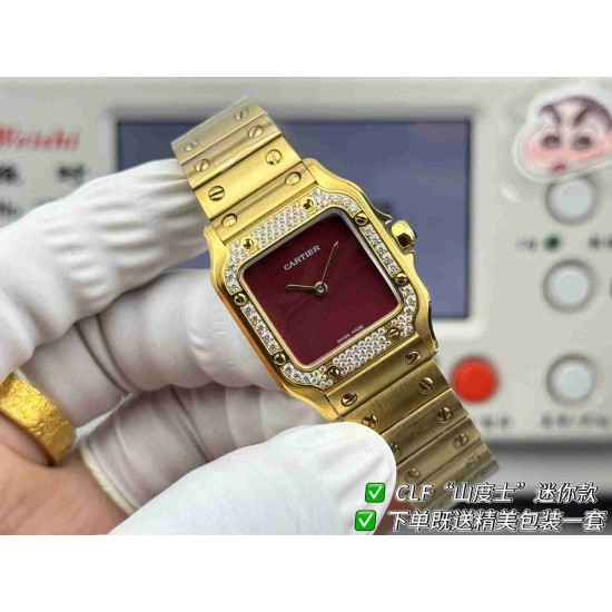 CARTIER    Santos (small) CA0691