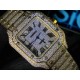 CARTIER    Santos (Moissanite) Watch