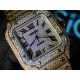 CARTIER    Santos (Moissanite) Watch