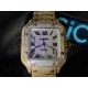 CARTIER    Santos (Moissanite) Watch
