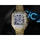 CARTIER    Santos (Moissanite) Watch