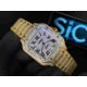 CARTIER    Santos (Moissanite) Watch