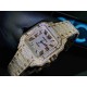 CARTIER    Santos (Moissanite) Watch