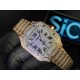 CARTIER    Santos (Moissanite) Watch