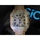 CARTIER    Santos (Moissanite) Watch