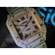 CARTIER    Santos (Moissanite) Watch