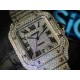 CARTIER    Santos (Moissanite) Watch