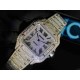 CARTIER    Santos (Moissanite) Watch