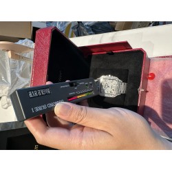Cartier  SANTOS (Moissanite) Watch