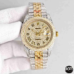 Rolex  Date Just 41 (Moissanite) Watch