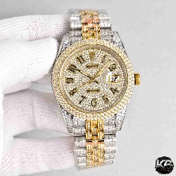 Rolex  Date Just 41 (Moissanite) Watch