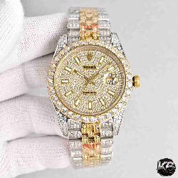 Rolex  Date Just 41 (Moissanite) Watch