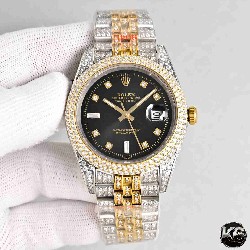 Rolex  Date Just 41 (Moissanite) Watch