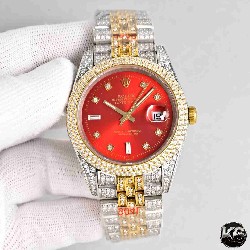Rolex  Date Just 41 (Moissanite) Watch