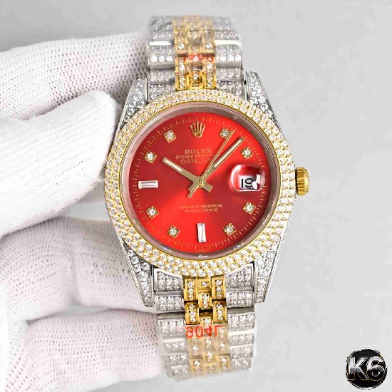 Rolex  Date Just 41 (Moissanite) Watch