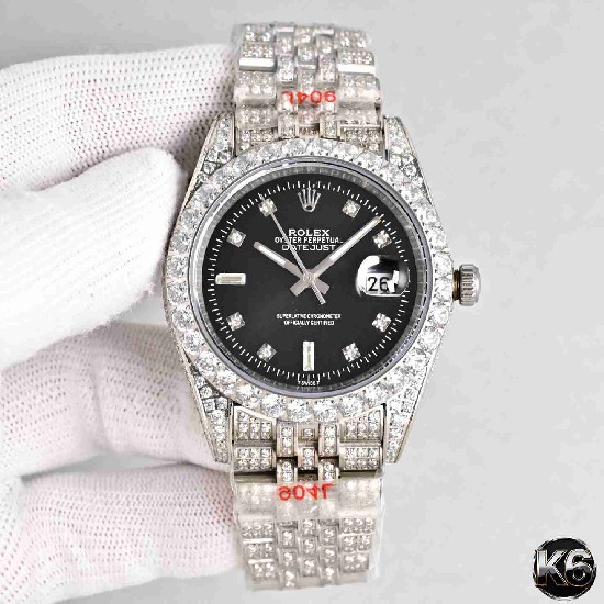 Rolex  Date Just 41 (Moissanite) Watch