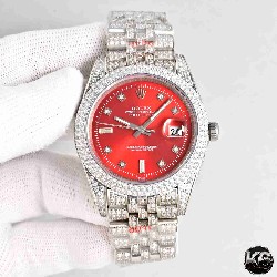 Rolex  Date Just 41 (Moissanite) Watch