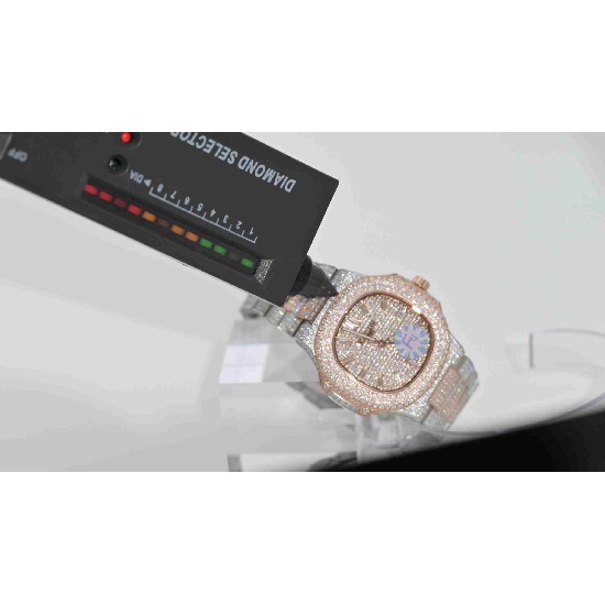 Patek   Philippe (Moissanite) Watch